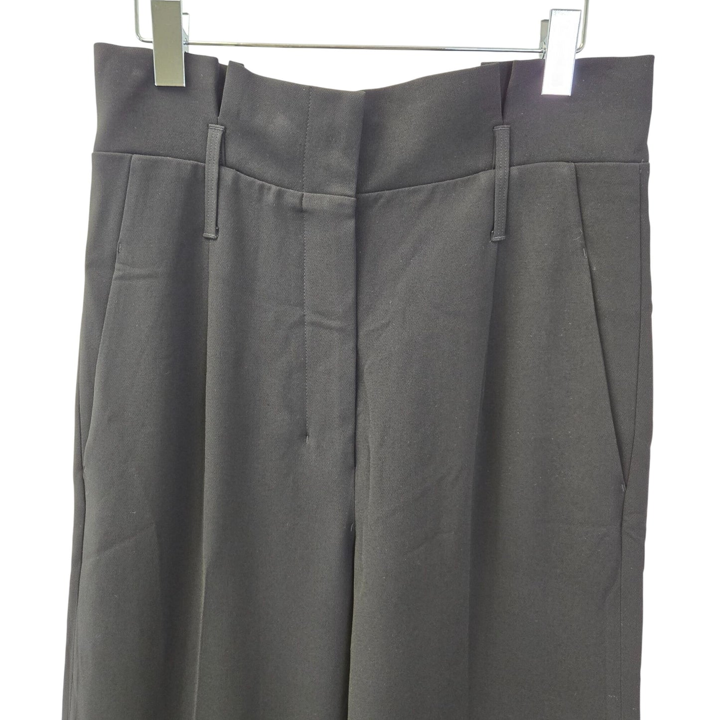 Aritzia Babaton High Rise Wide Leg Power Pant Trousers Size 10 *Missing Belt*