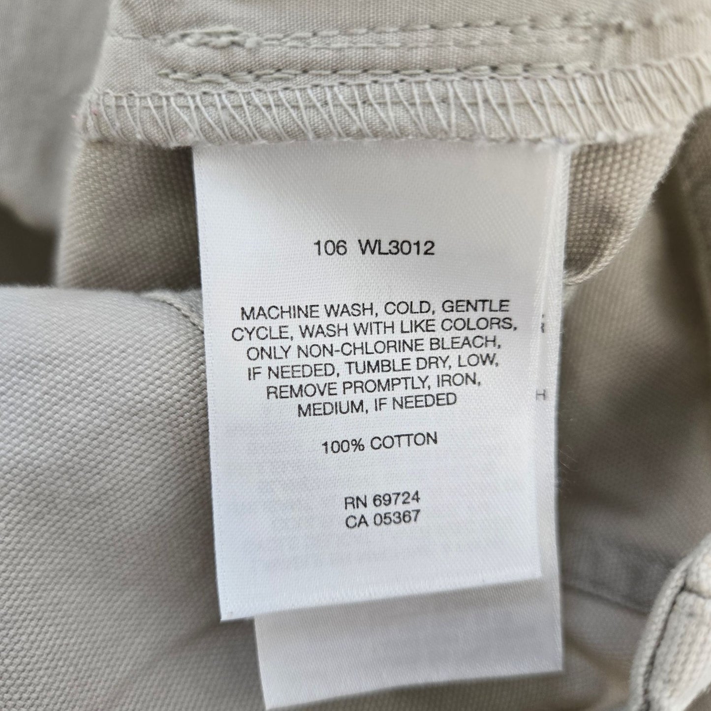 Columbia Stonewashed Granite Cloth Canvas Full Zip Jacket Size Large