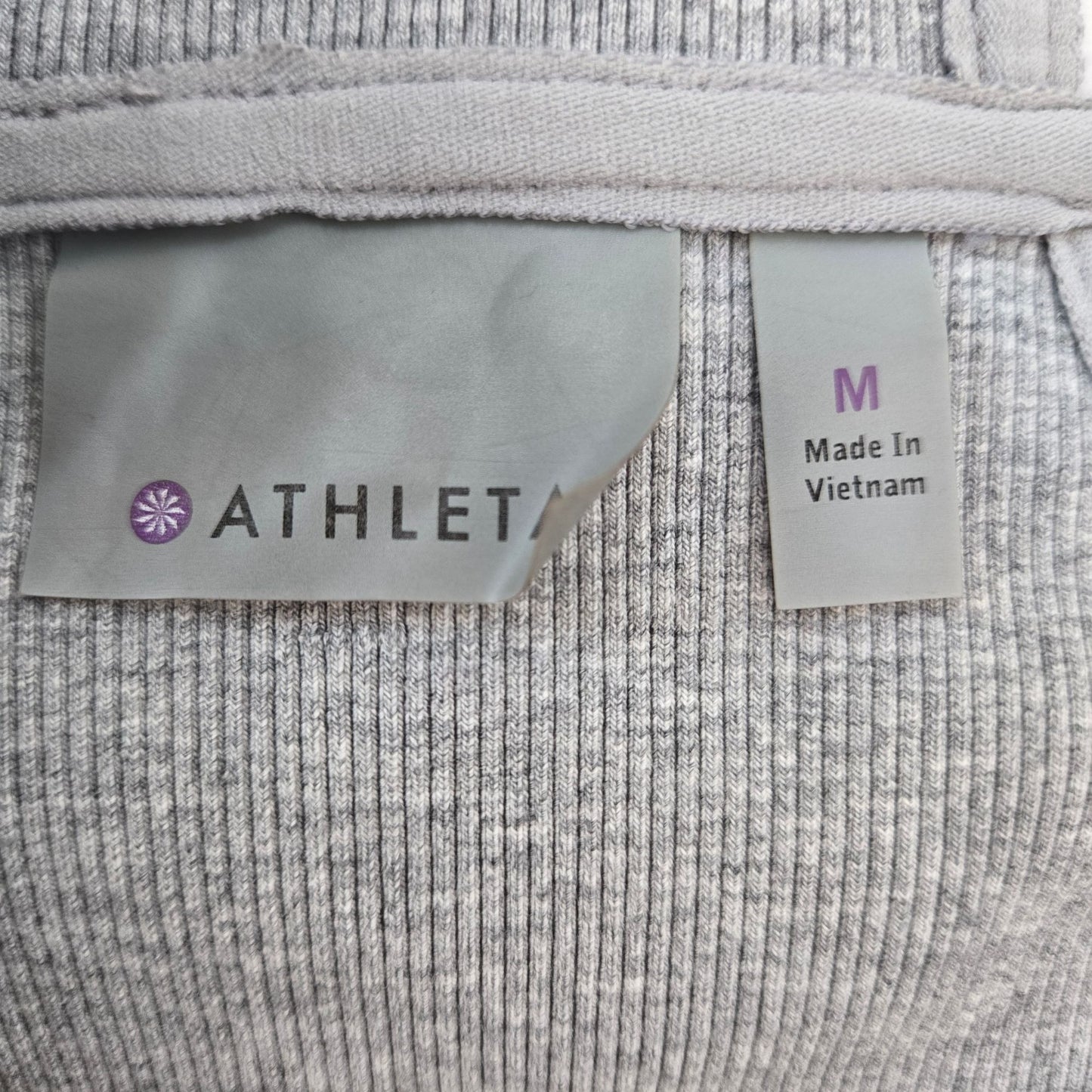 Athleta Cya Strength Full Zip Hooded Sweatshirt Size Medium