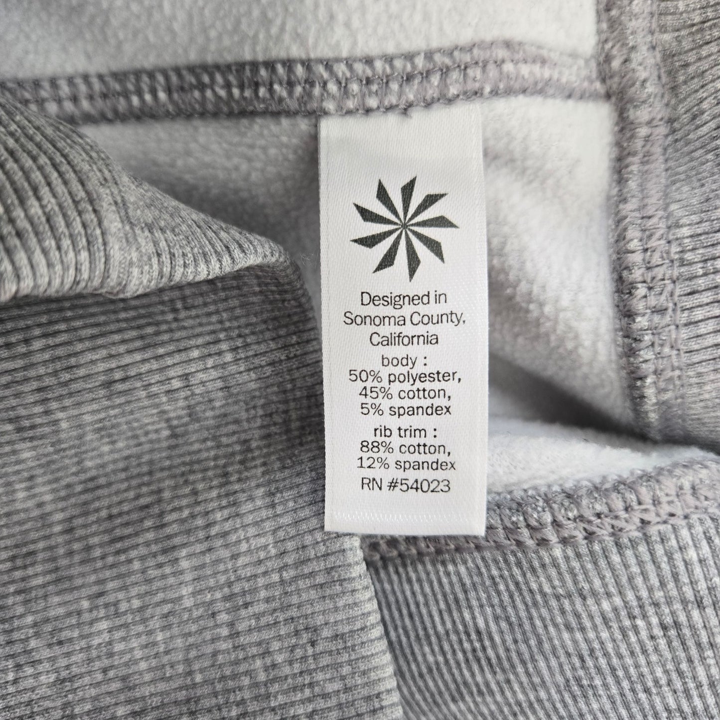 Athleta Cya Strength Full Zip Hooded Sweatshirt Size Medium
