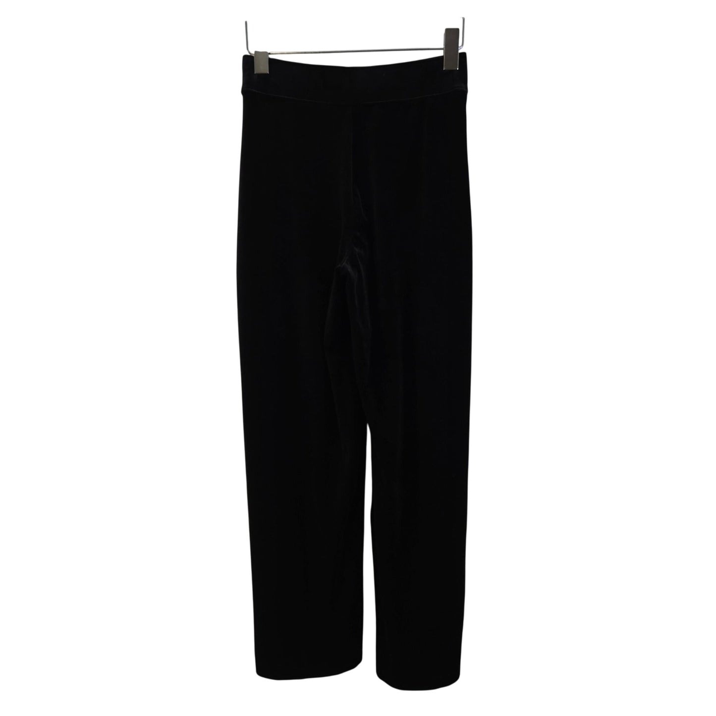Spanx Crushed Velvet Split Hem Wide Leg Pants Size Small