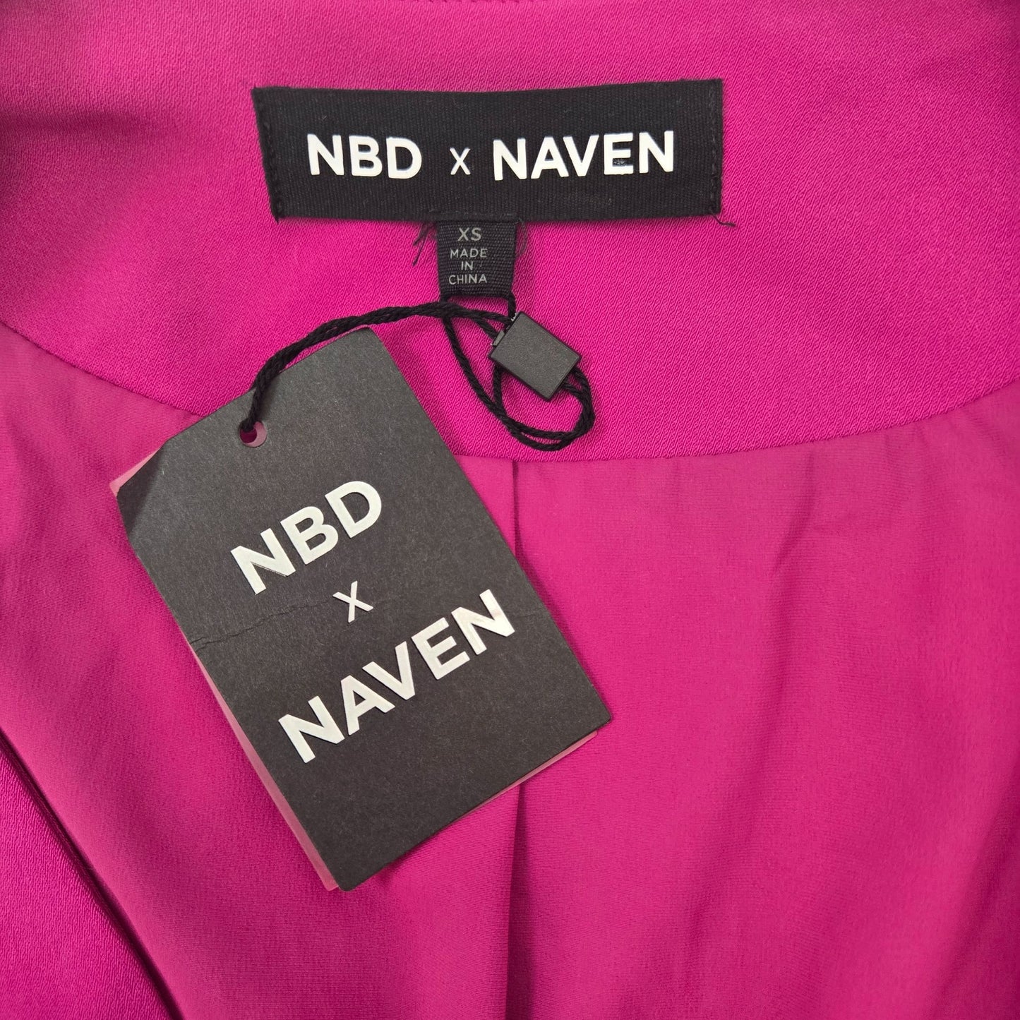 NWT NBD x Naven Aida Wrap Blazer Mini Dress*Missing Belt* Size XS