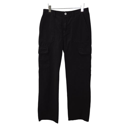 Zara High Rise Wide Leg Cargo Pants Jeans Size 8