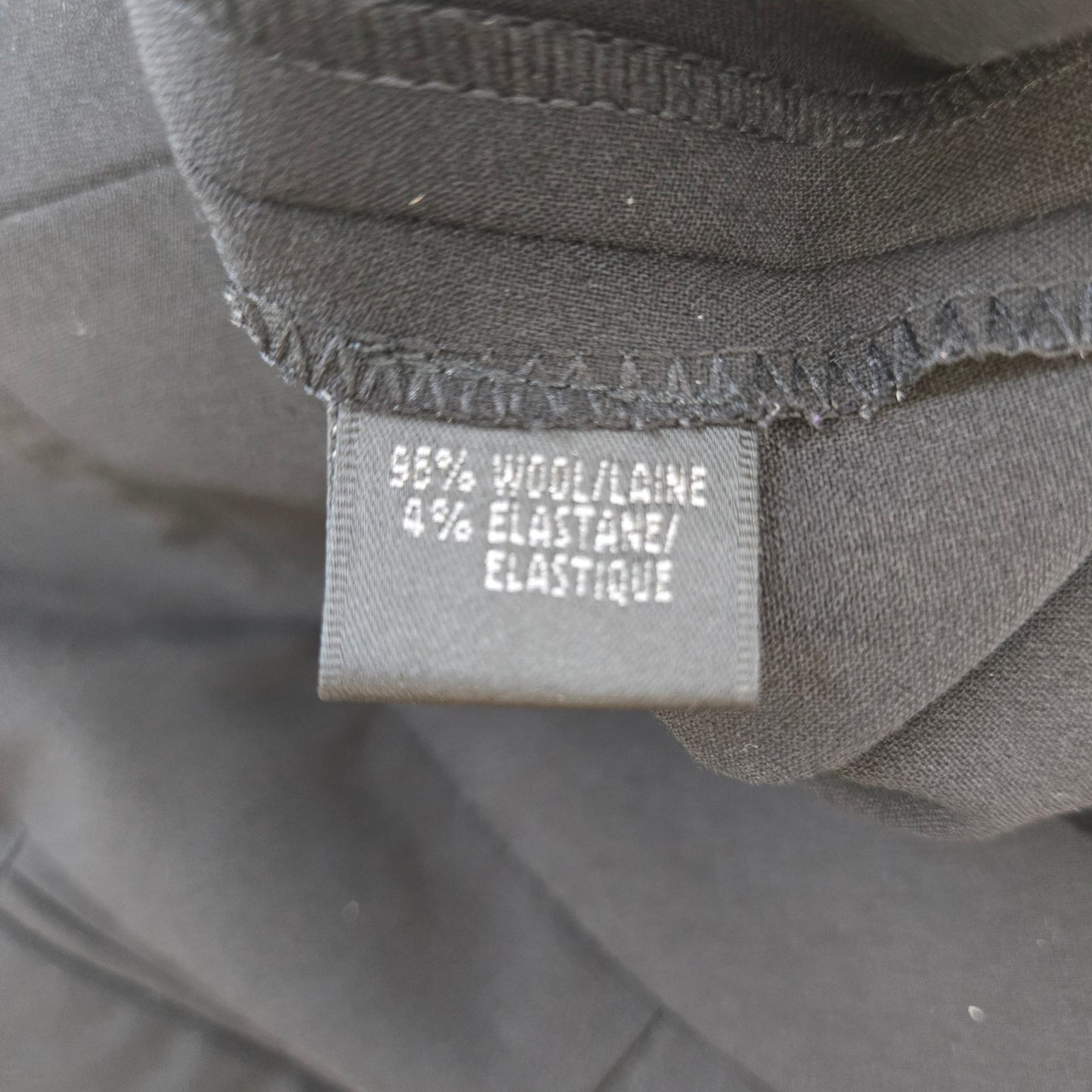 Lafayette 148 New York Stretch Wool Trouser Pants Size 14