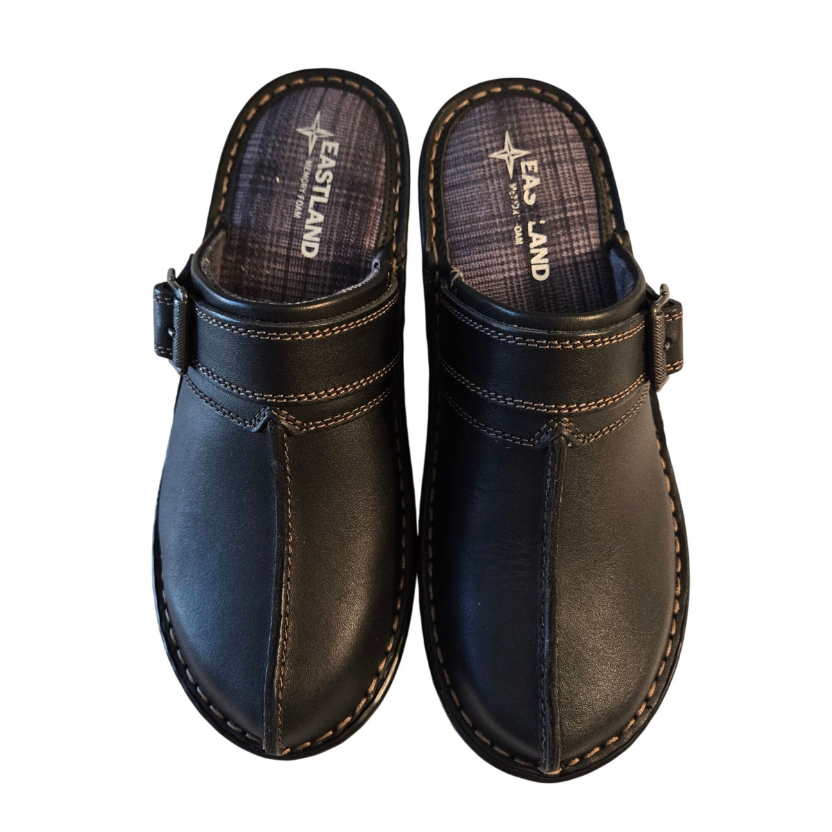 Eastland Mae Leather Clogs Size 7.5