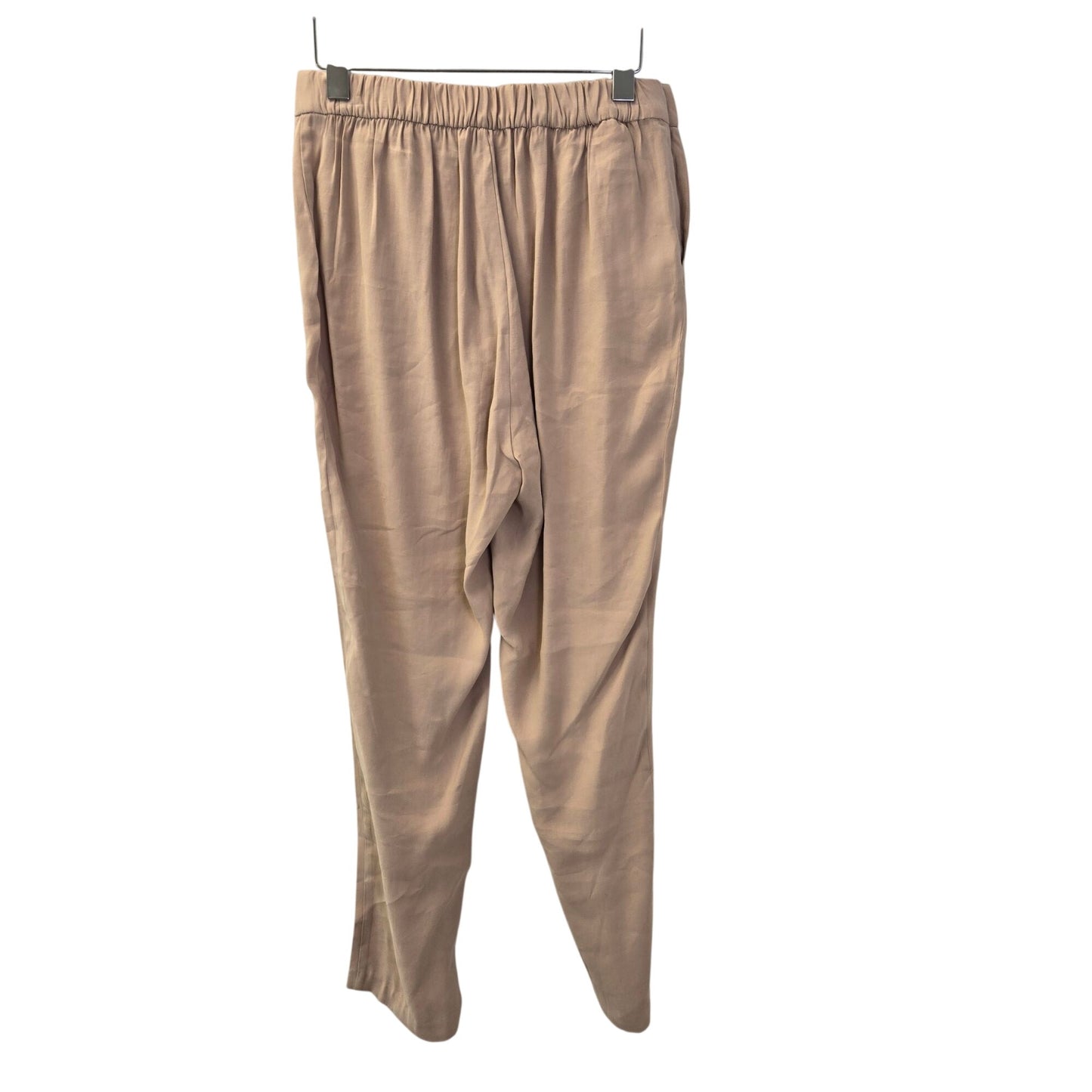 NWT BCBGeneration Tapered High Rise Trouser Pants in Sand Size Small