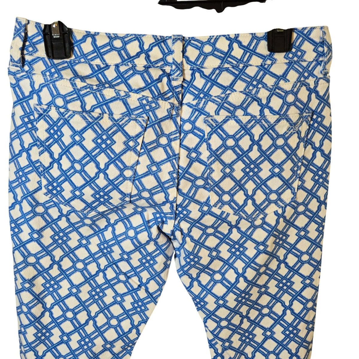 Vineyard Vines Lattice Print Skinny Jeans Size 6