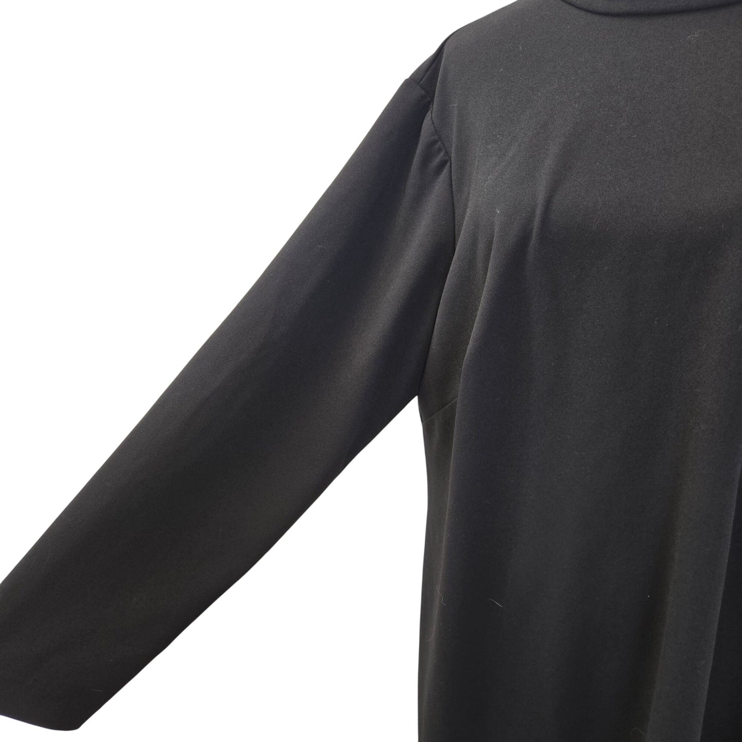 Calvin Klein Long Sleeve Shift Dress with Neck Bow Accent Size 20W