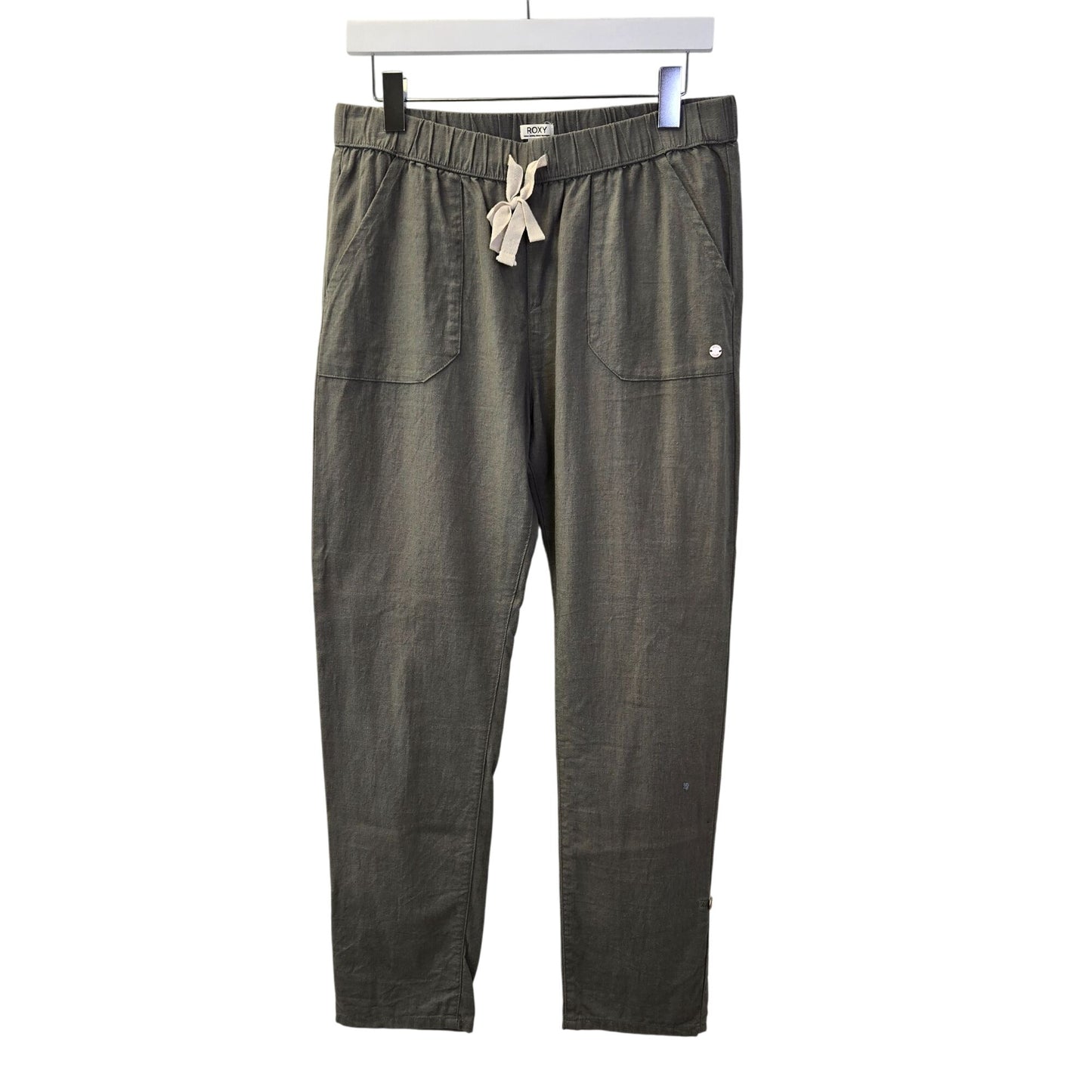 Roxy Linen & Viscose Blend Convertible Casual Pants Size Medium