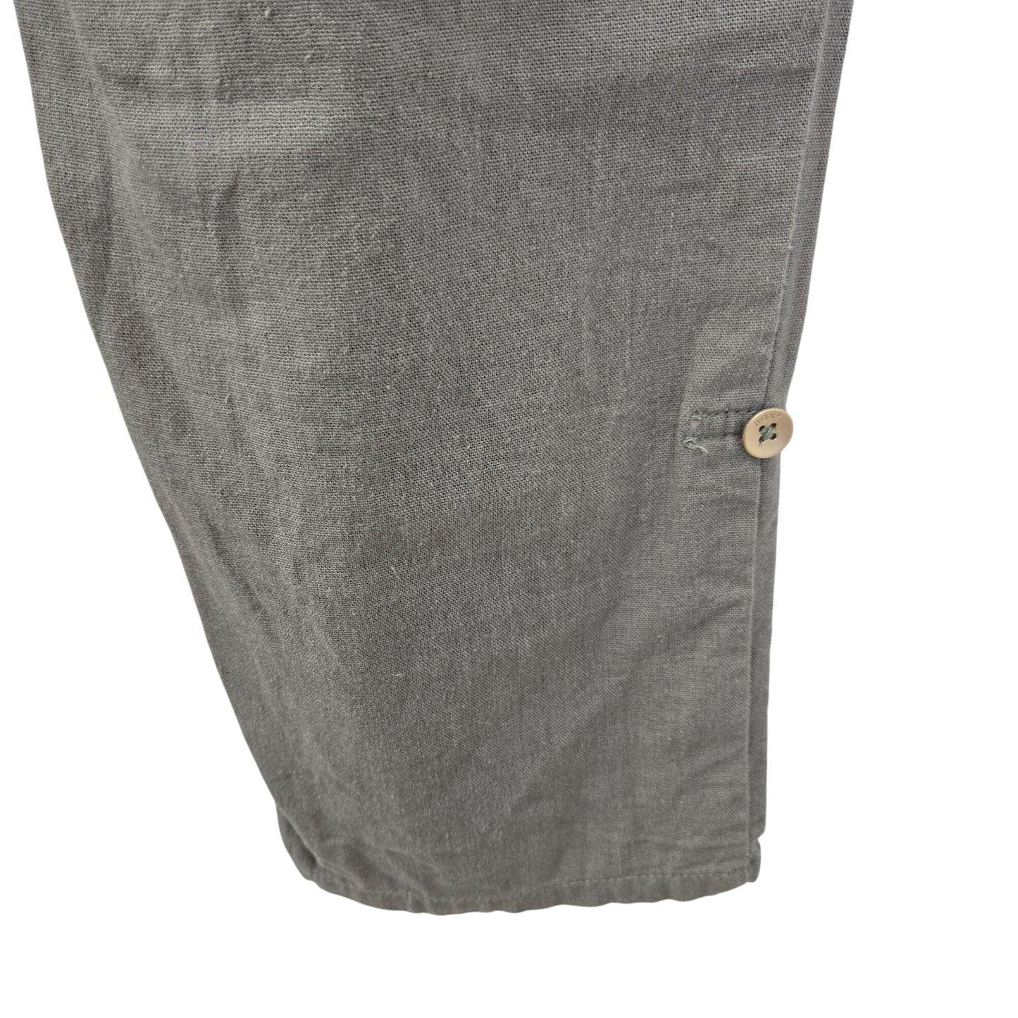 Roxy Linen & Viscose Blend Convertible Casual Pants Size Medium