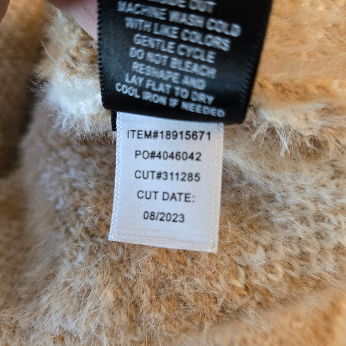 Torrid Houndstooth Iced Coffee Eyelash Shacket Sweater Size Torrid 3/3X