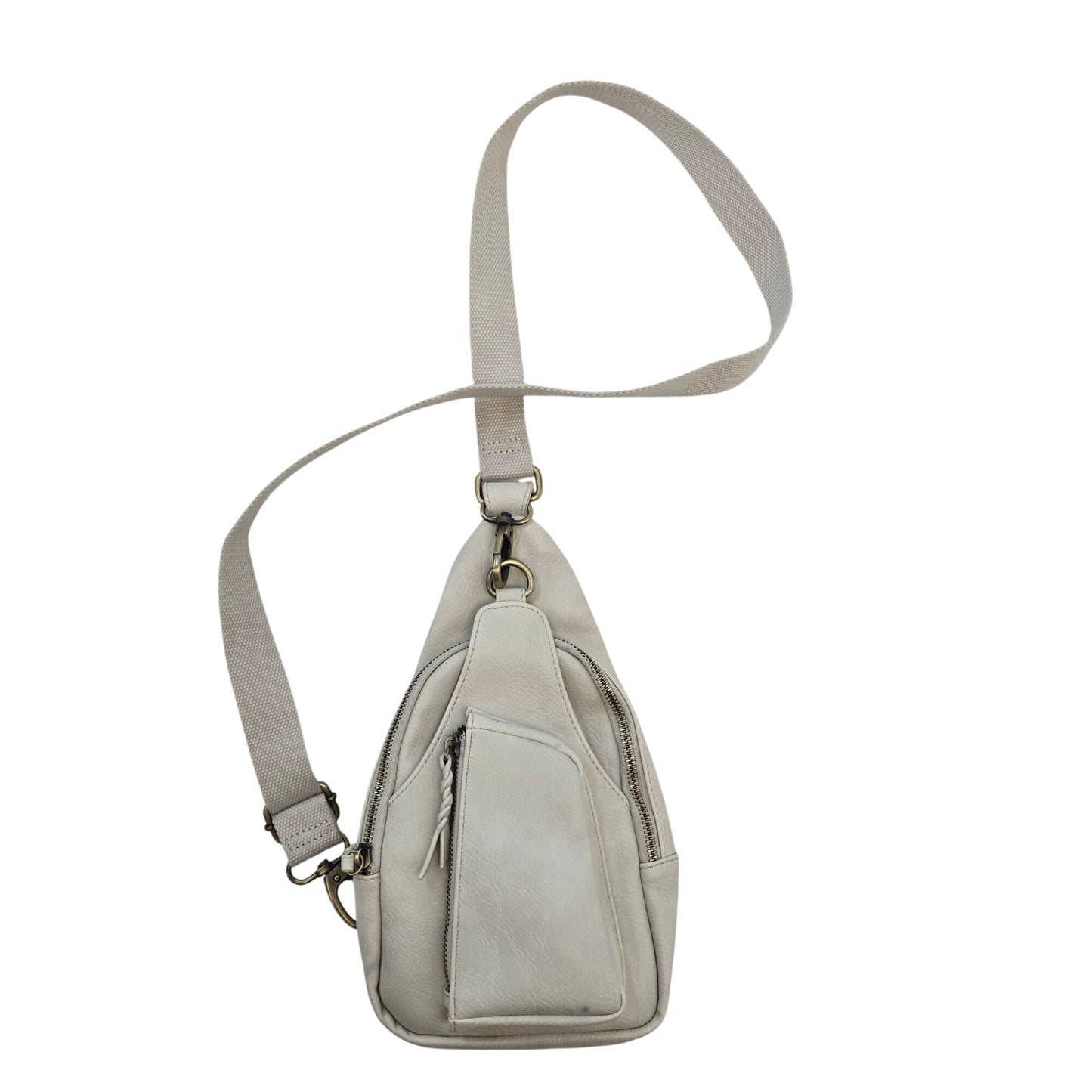 Antik Kraft Vegan Leather Adjustable Crossbody Sling Bag