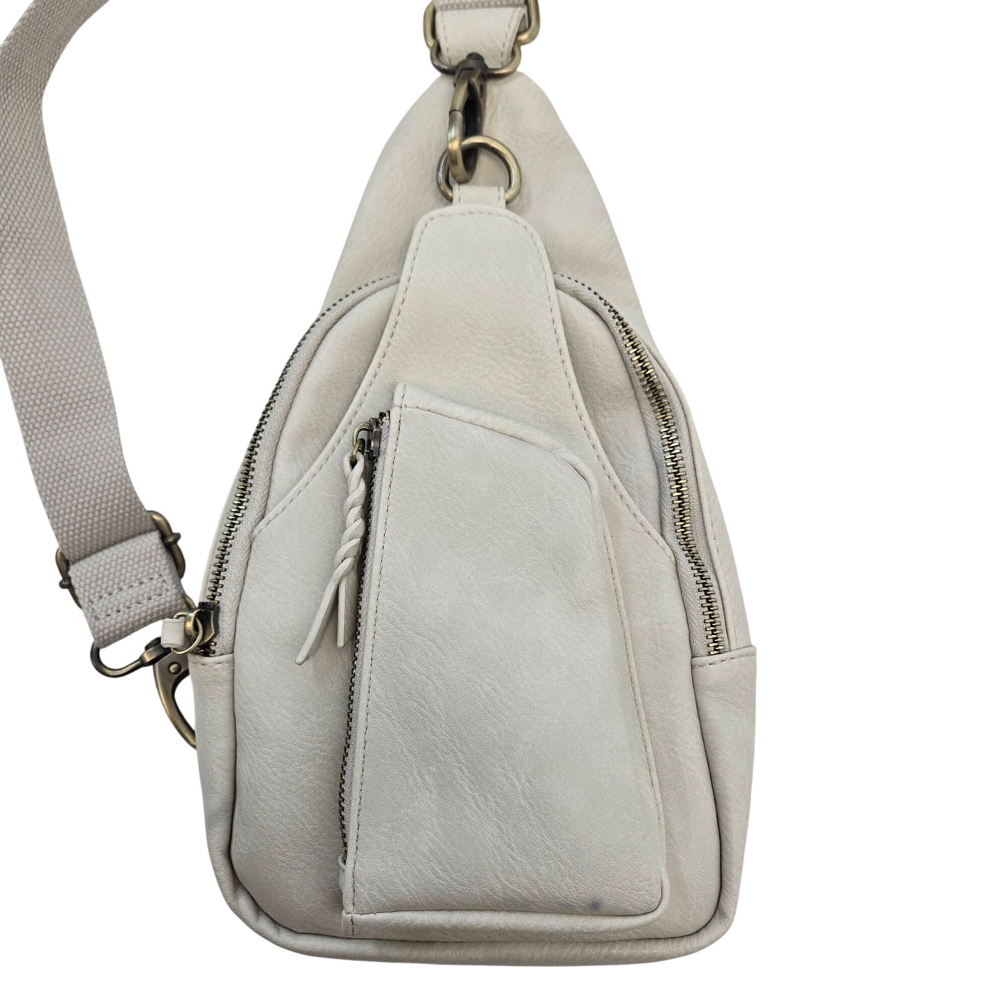 Antik Kraft Vegan Leather Adjustable Crossbody Sling Bag