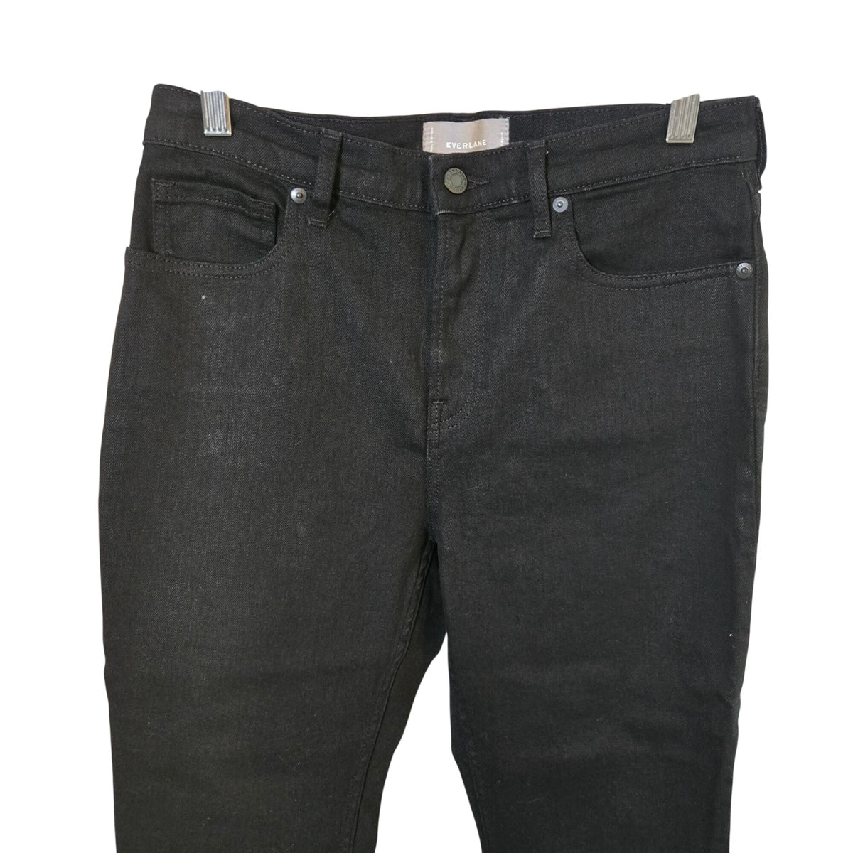 Everlane The Straight Leg Crop Jeans in Black Size 29