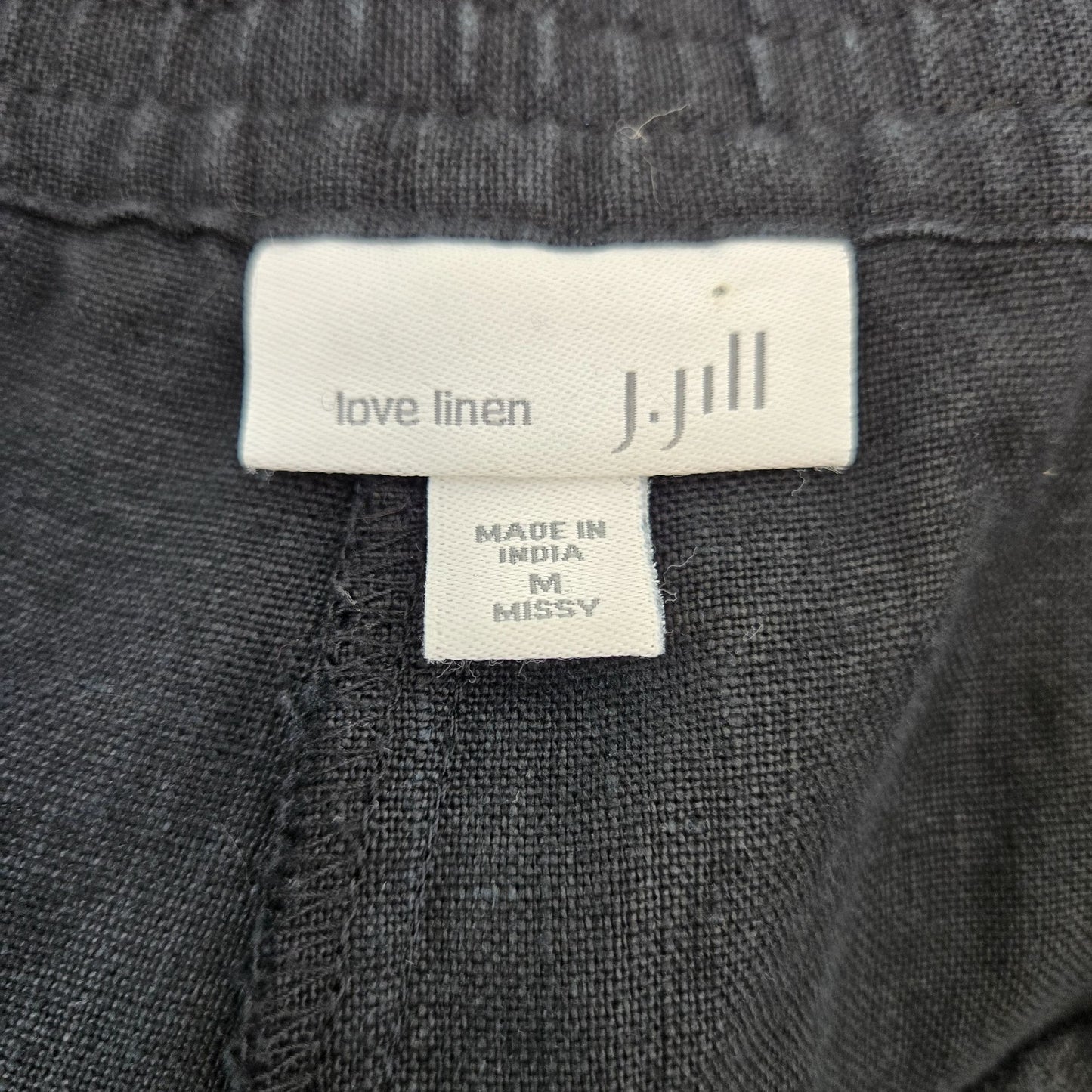 J. Jill Love Linen 100% Linen Wide Leg Pants Size M/L