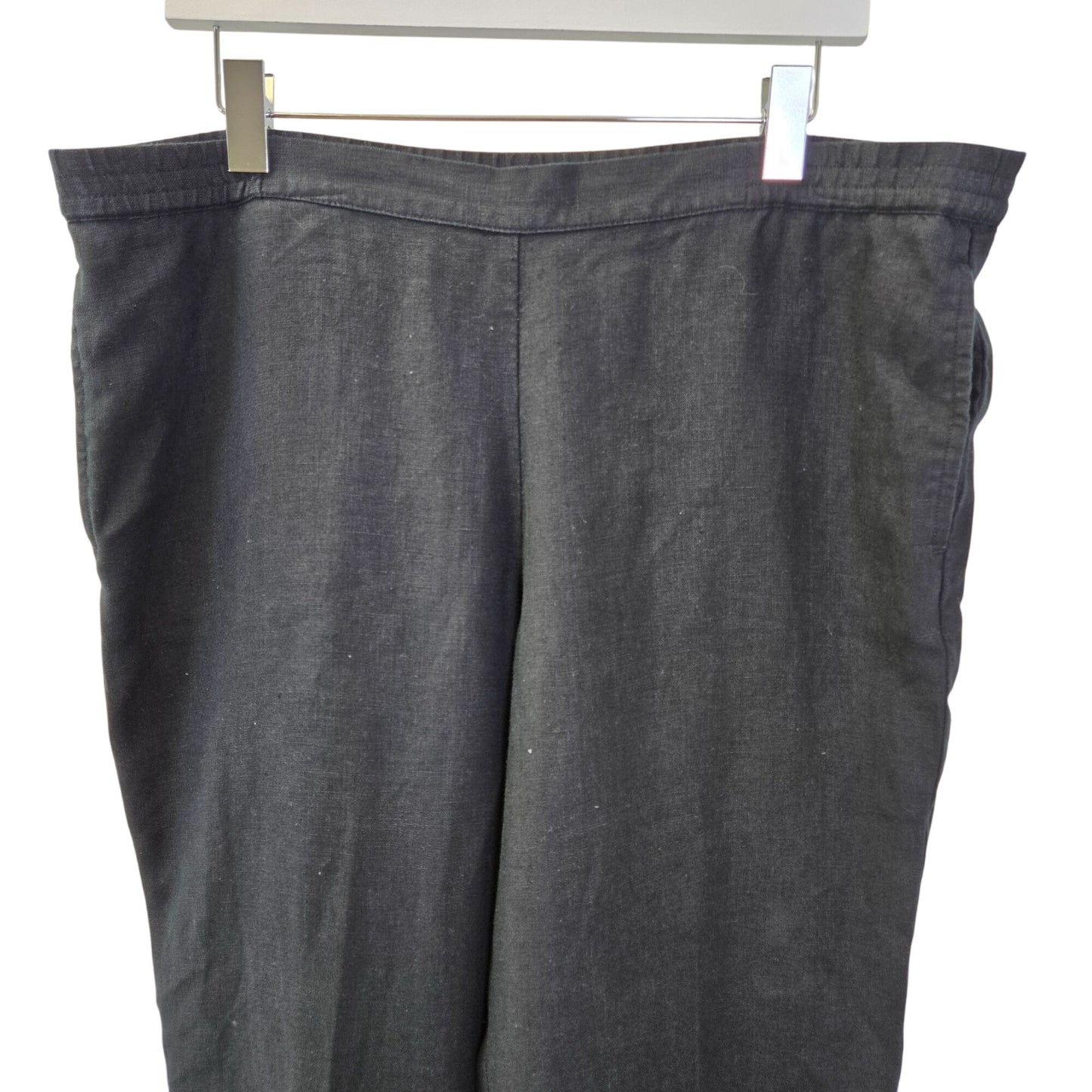 J. Jill Love Linen 100% Linen Wide Leg Pants Size M/L