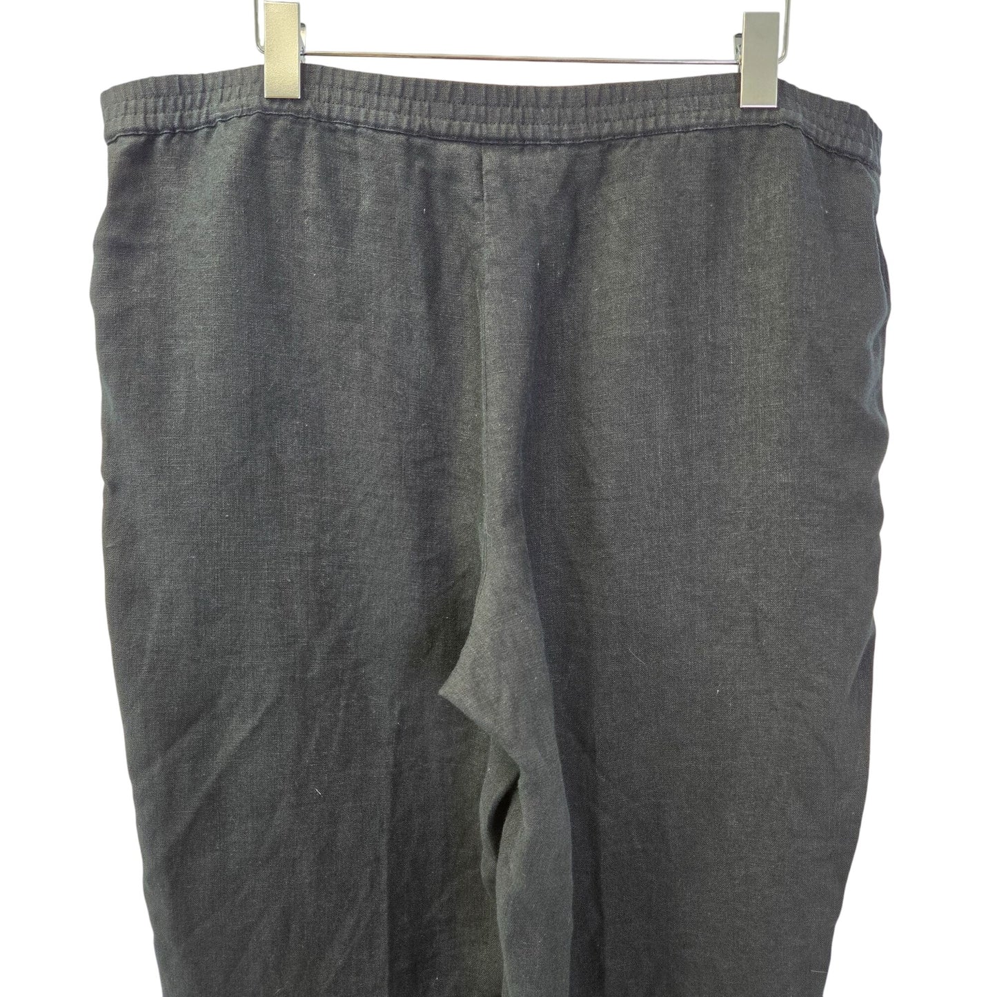 J. Jill Love Linen 100% Linen Wide Leg Pants Size M/L