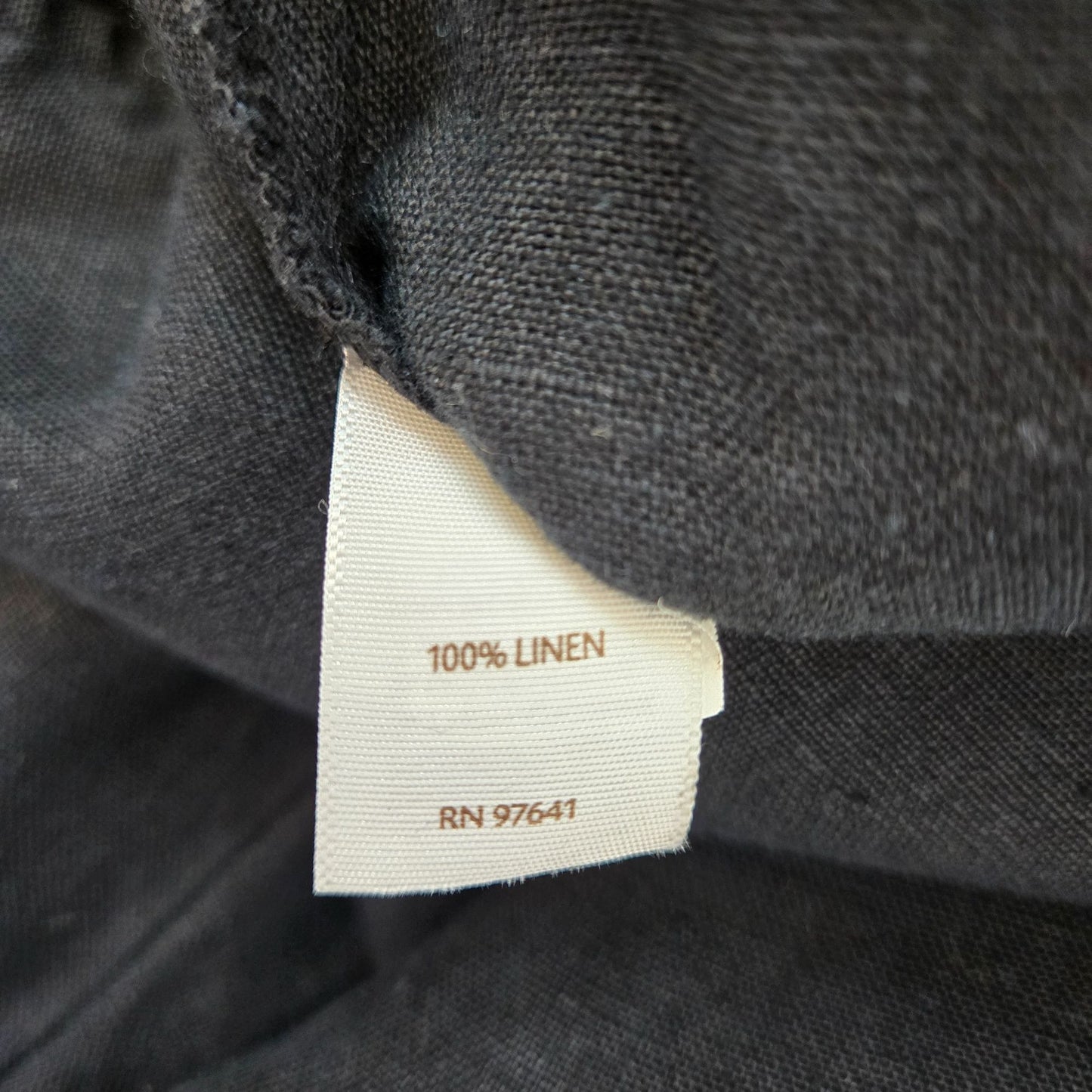 J. Jill Love Linen 100% Linen Wide Leg Pants Size M/L
