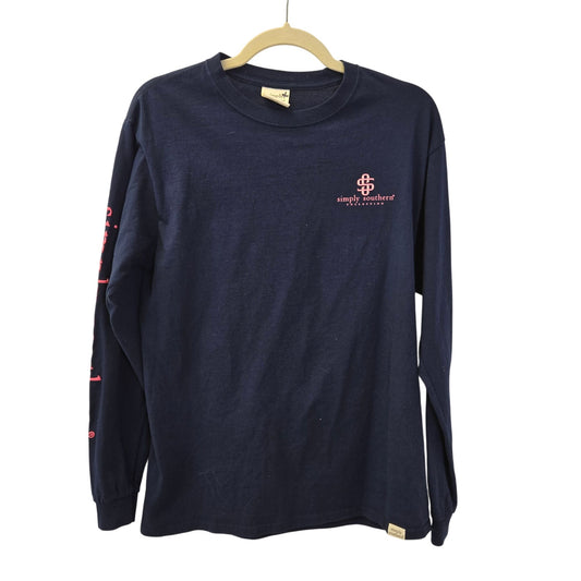 Simply Southern Life is Tough but So Are You Long Sleeve T-Shirt Size Medium