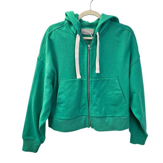 NWT Everlane Track Organic Cotton Full Zip Hoodie Size Small