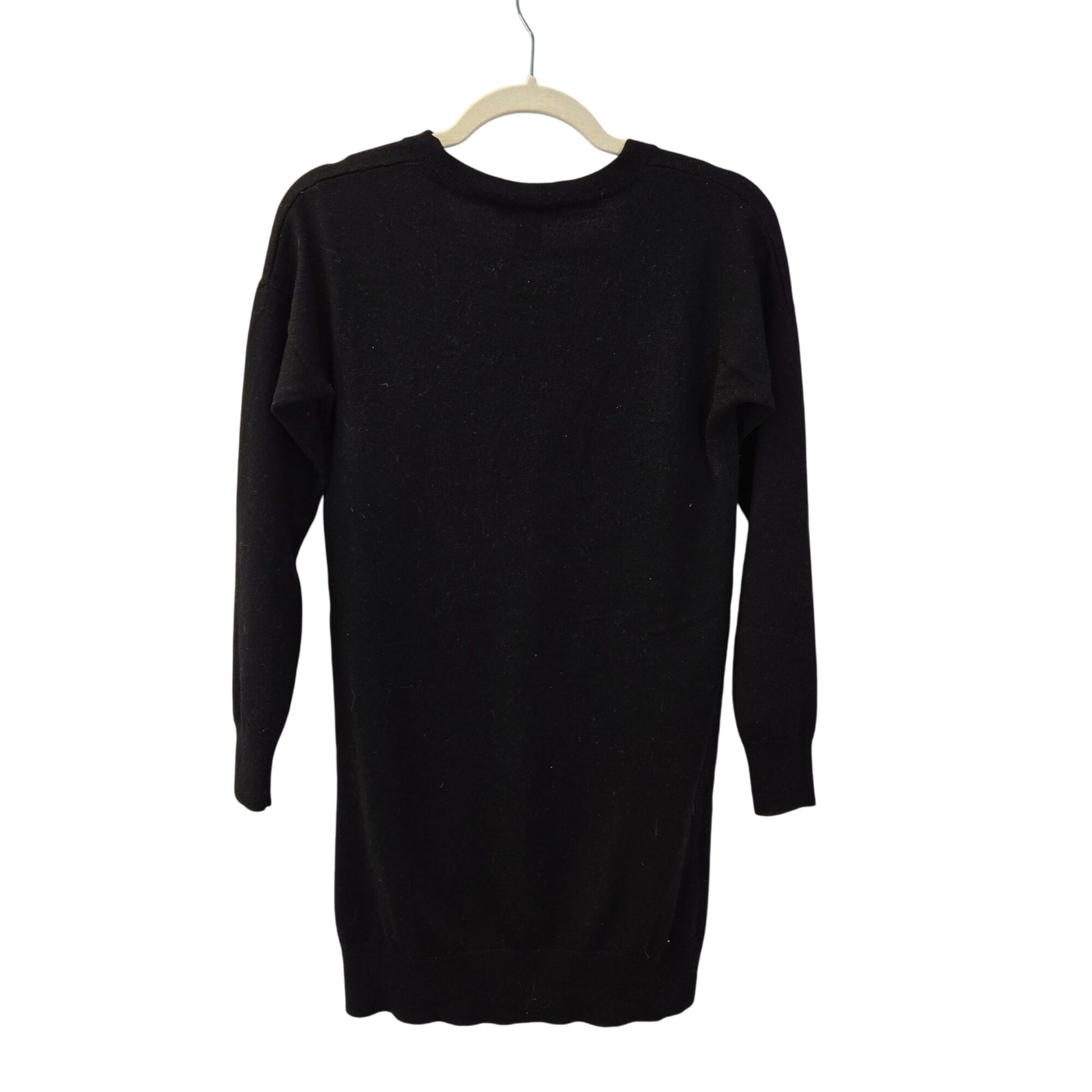 banana republic black wool dress Banana Republic Black Wool Dress Women's Size 0