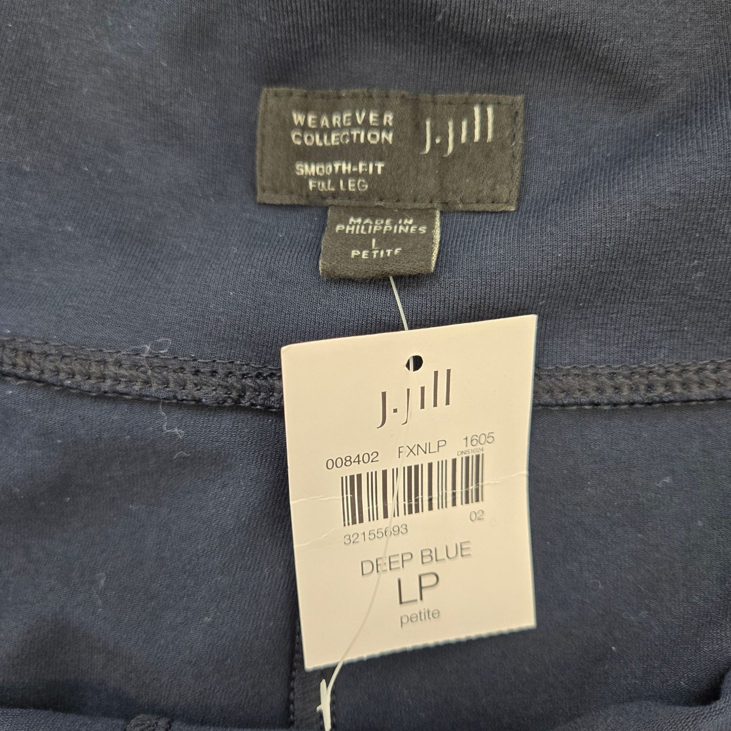 NWT J. Jill Wearever Collection Smooth Fit Full Leg Leggings Size Large Petite