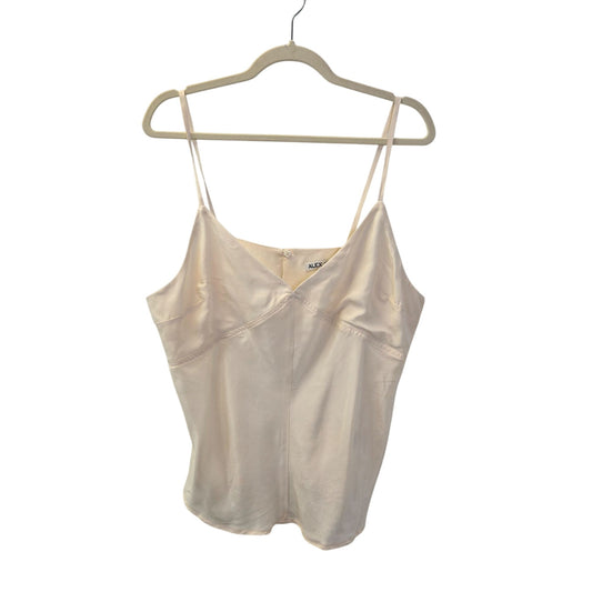 Alex Mill Jenny Cupro Blend Camisole Crop Top Size L/XL