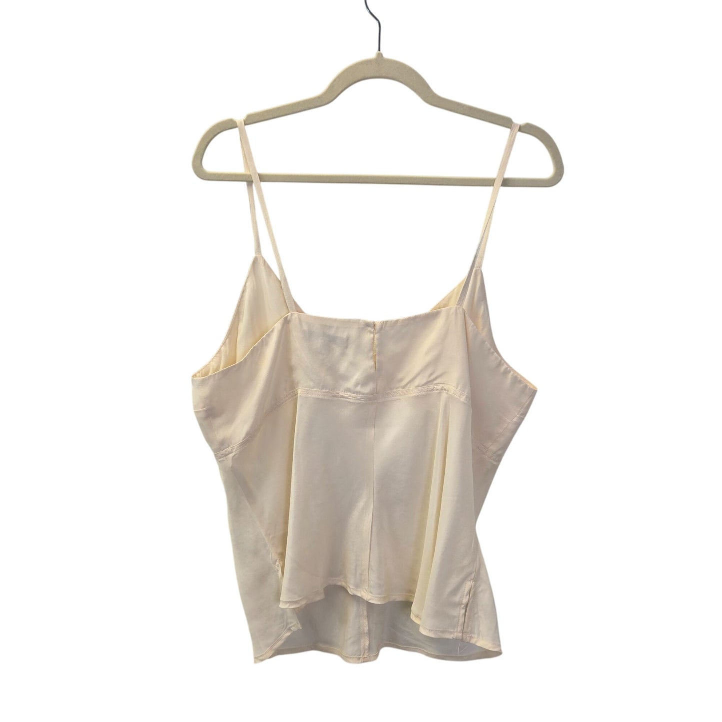 Alex Mill Jenny Cupro Blend Camisole Crop Top Size L/XL