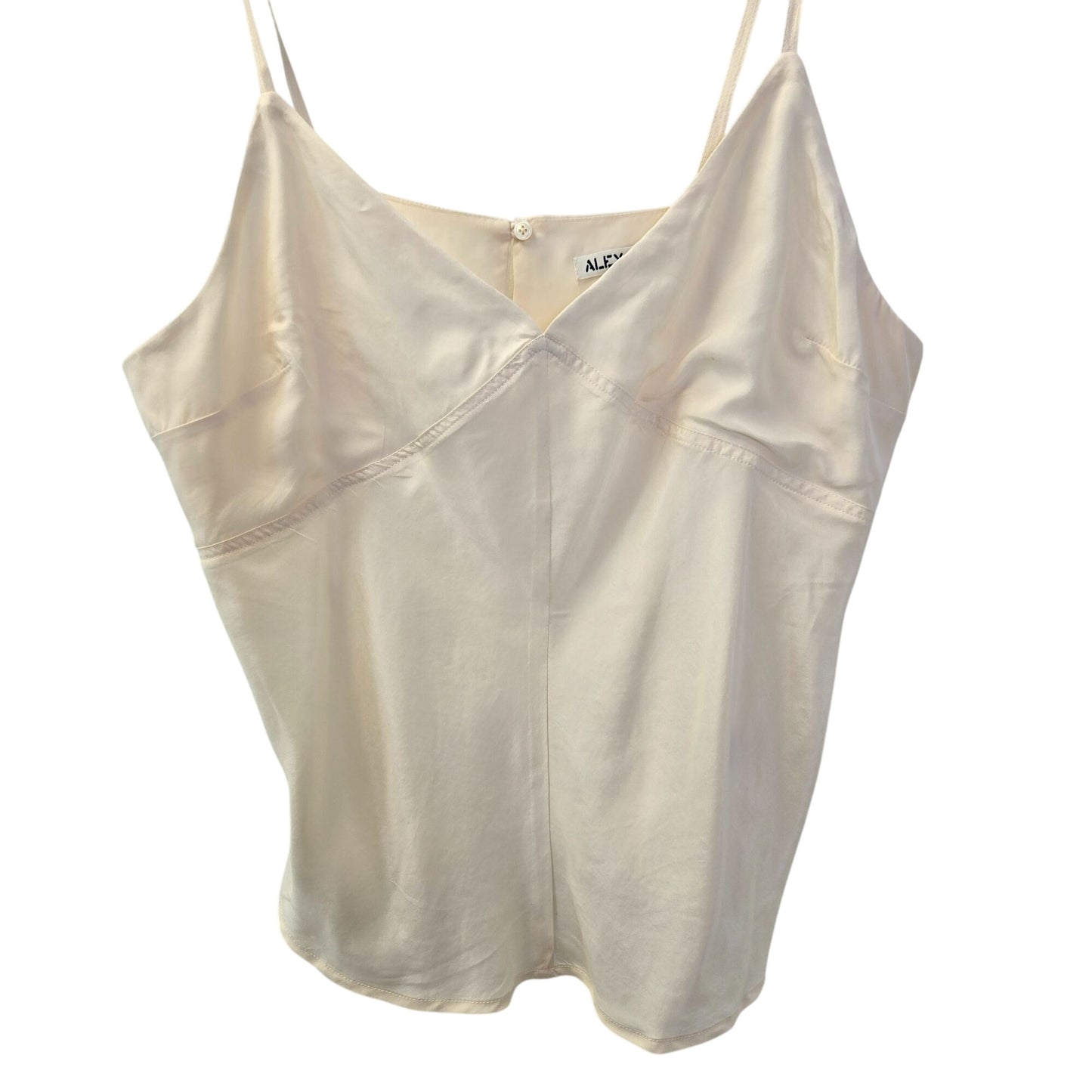 Alex Mill Jenny Cupro Blend Camisole Crop Top Size L/XL