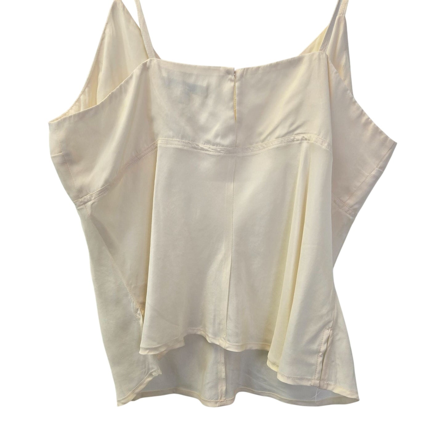 Alex Mill Jenny Cupro Blend Camisole Crop Top Size L/XL