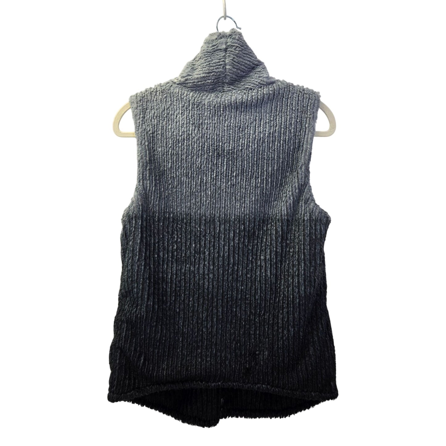 Dylan Faux Fur Ombre Two Snap Closure Vest Size Small