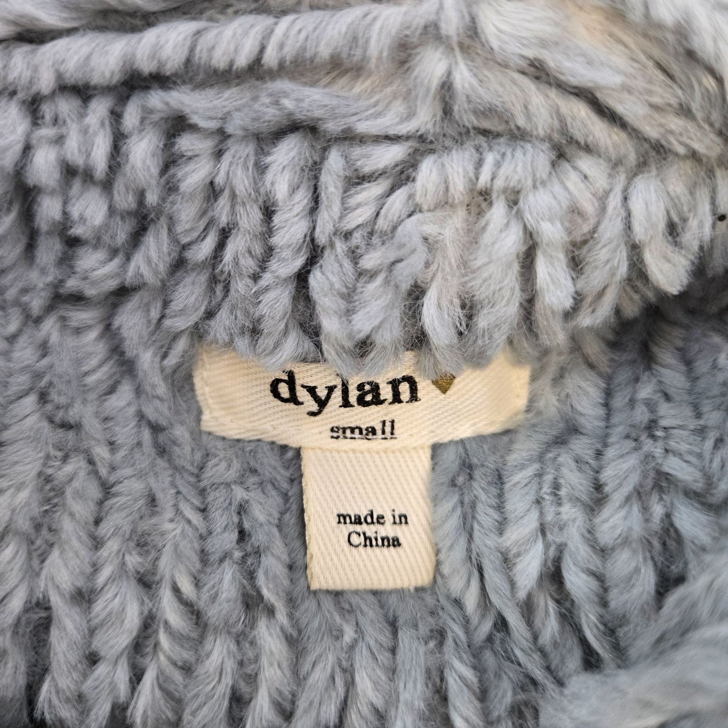 Dylan Faux Fur Ombre Two Snap Closure Vest Size Small