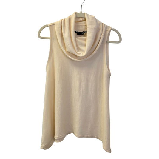 Alice + Olivia Sharry Wool & Cashmere Blend Cowlneck Sleeveless Sweater Size XS (est)