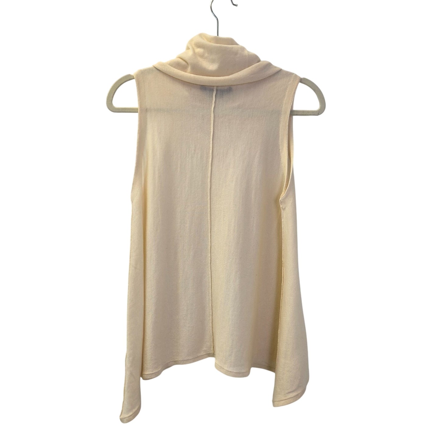 Alice + Olivia Sharry Wool & Cashmere Blend Cowlneck Sleeveless Sweater Size XS (est)