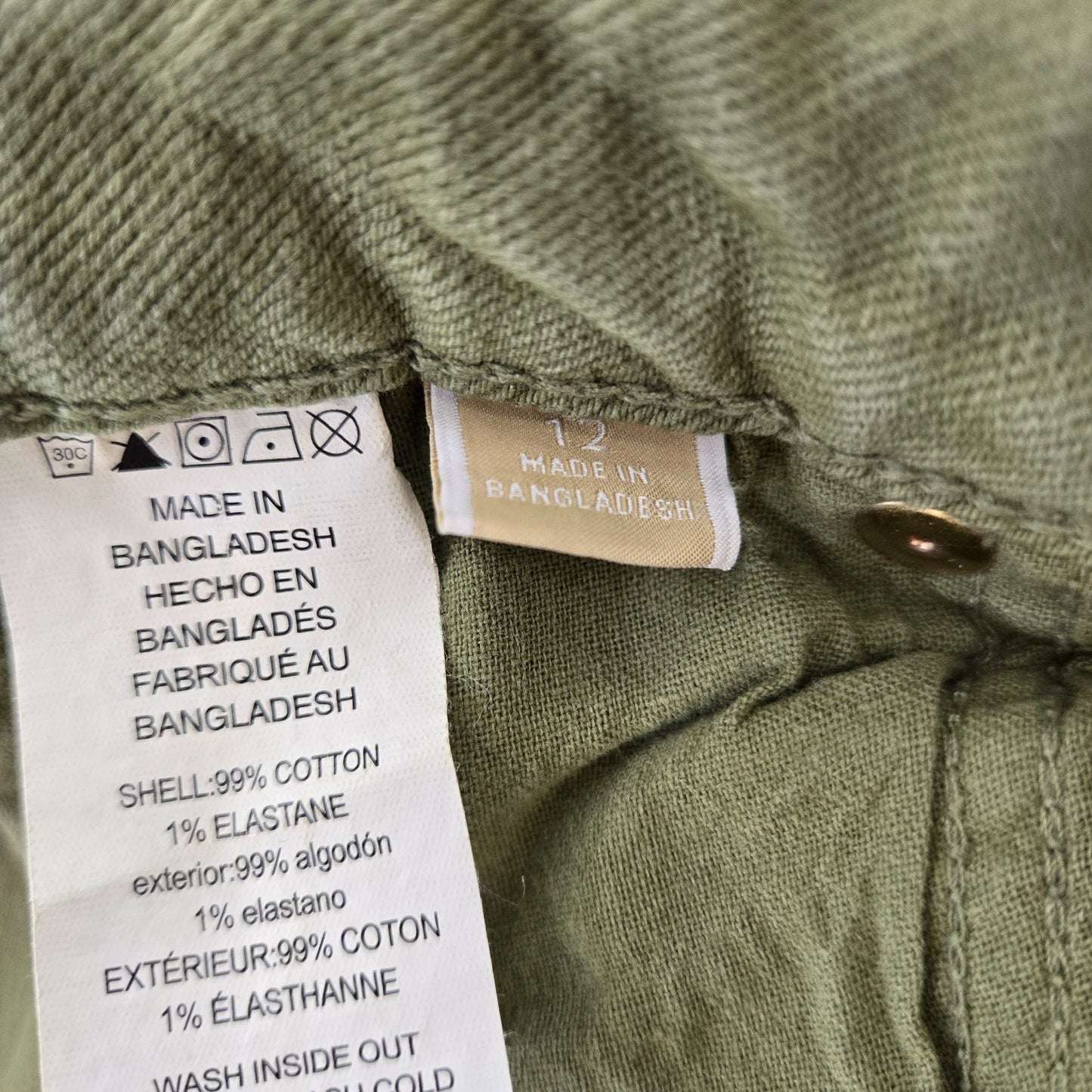 Michael Kors Selma Cropped Flare High Rise Raw Hem Jeans Size 12