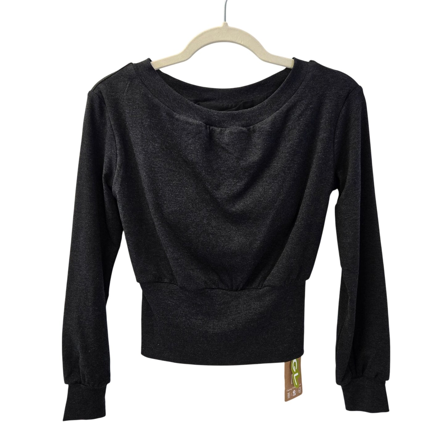 NWT OGL Wool Blend Built-In Padded Shelf Bra Sweater Size XS