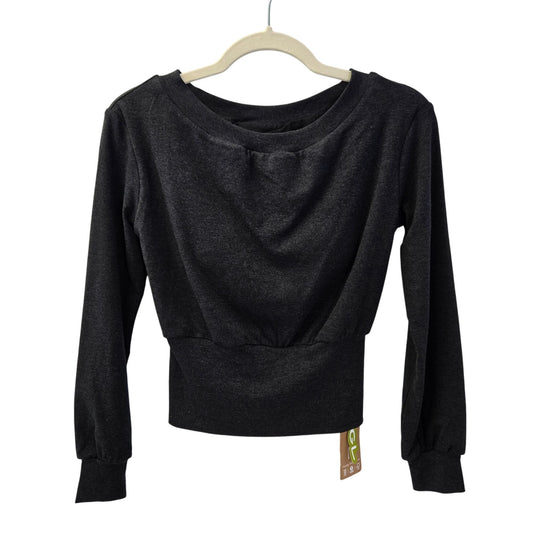 NWT OGL Wool Blend Built-In Padded Shelf Bra Sweater Size XS