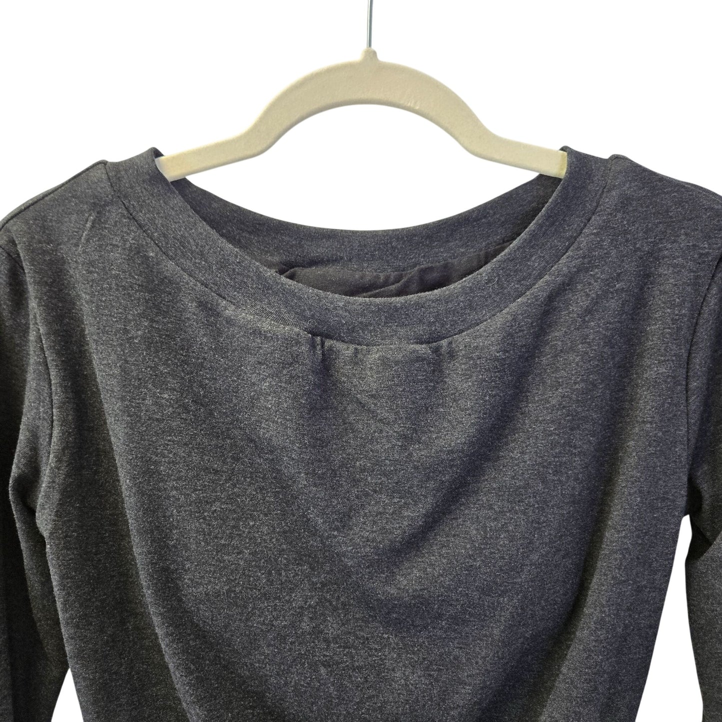 NWT OGL Wool Blend Built-In Padded Shelf Bra Sweater Size XS