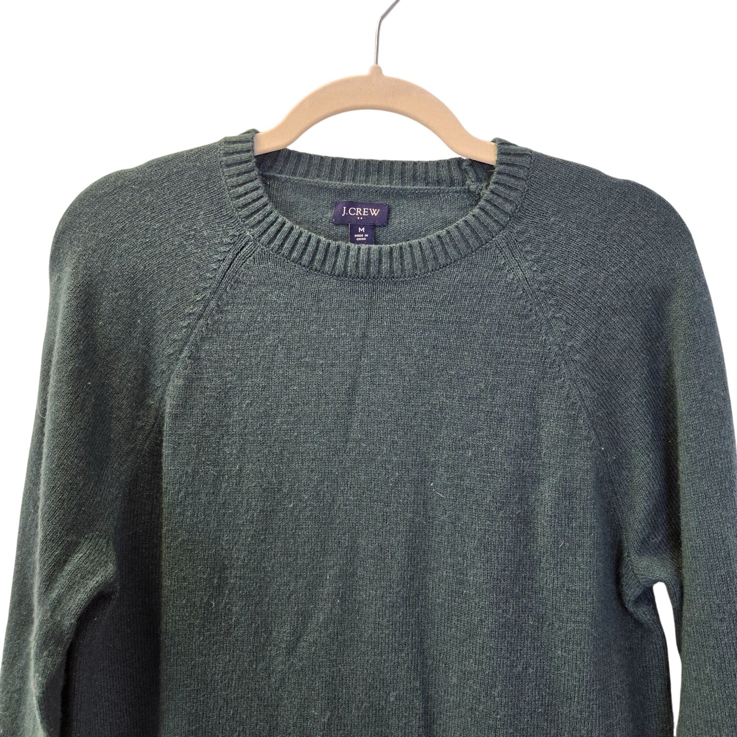 J. Crew Factory Supersoft Lambswool Blend Crewneck Sweater Size Medium