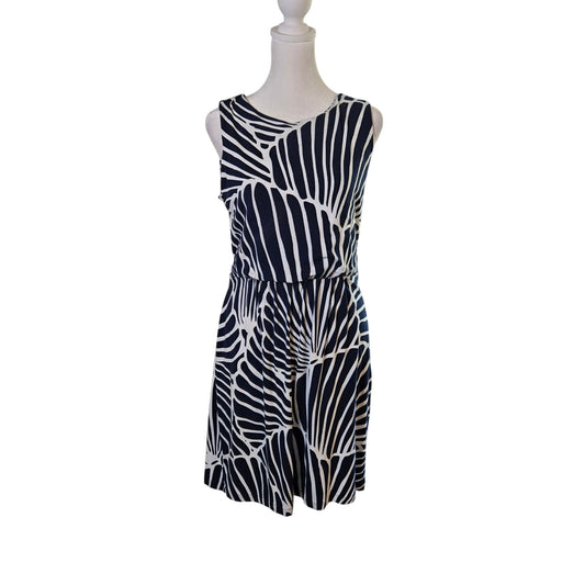 Vineyard Vines Shell Bow Tie Sleeveless Jersey Dress Size Large