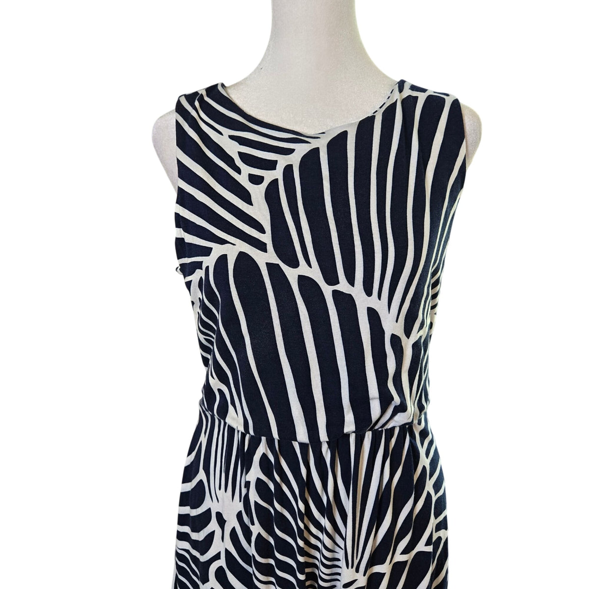 Vineyard Vines Shell Bow Tie Sleeveless Jersey Dress Size Large