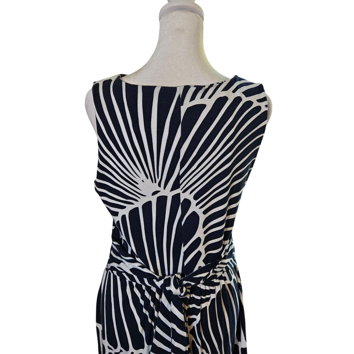 Vineyard Vines Shell Bow Tie Sleeveless Jersey Dress Size Large