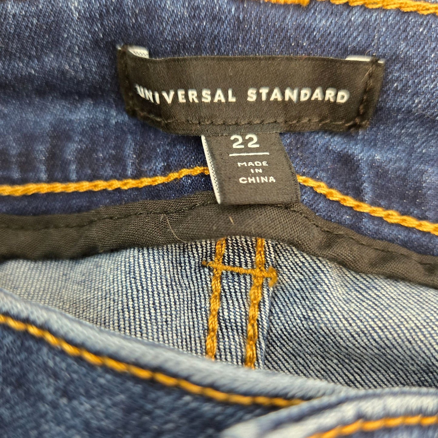 Universal Standard Seine High Rise Skinny Jeans Size Plus 22