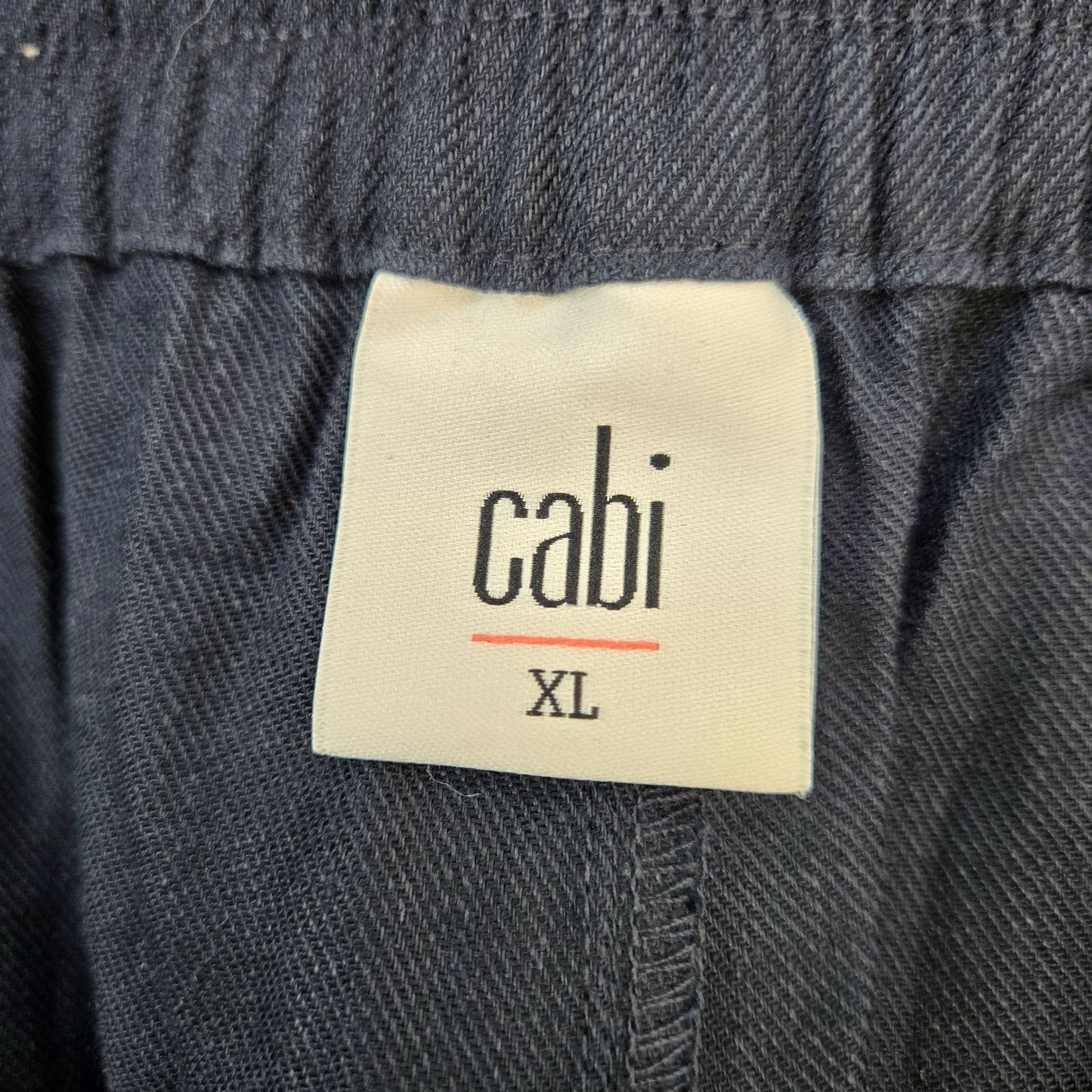 Cabi Linen Blend Finale Trouser Pants Size XL