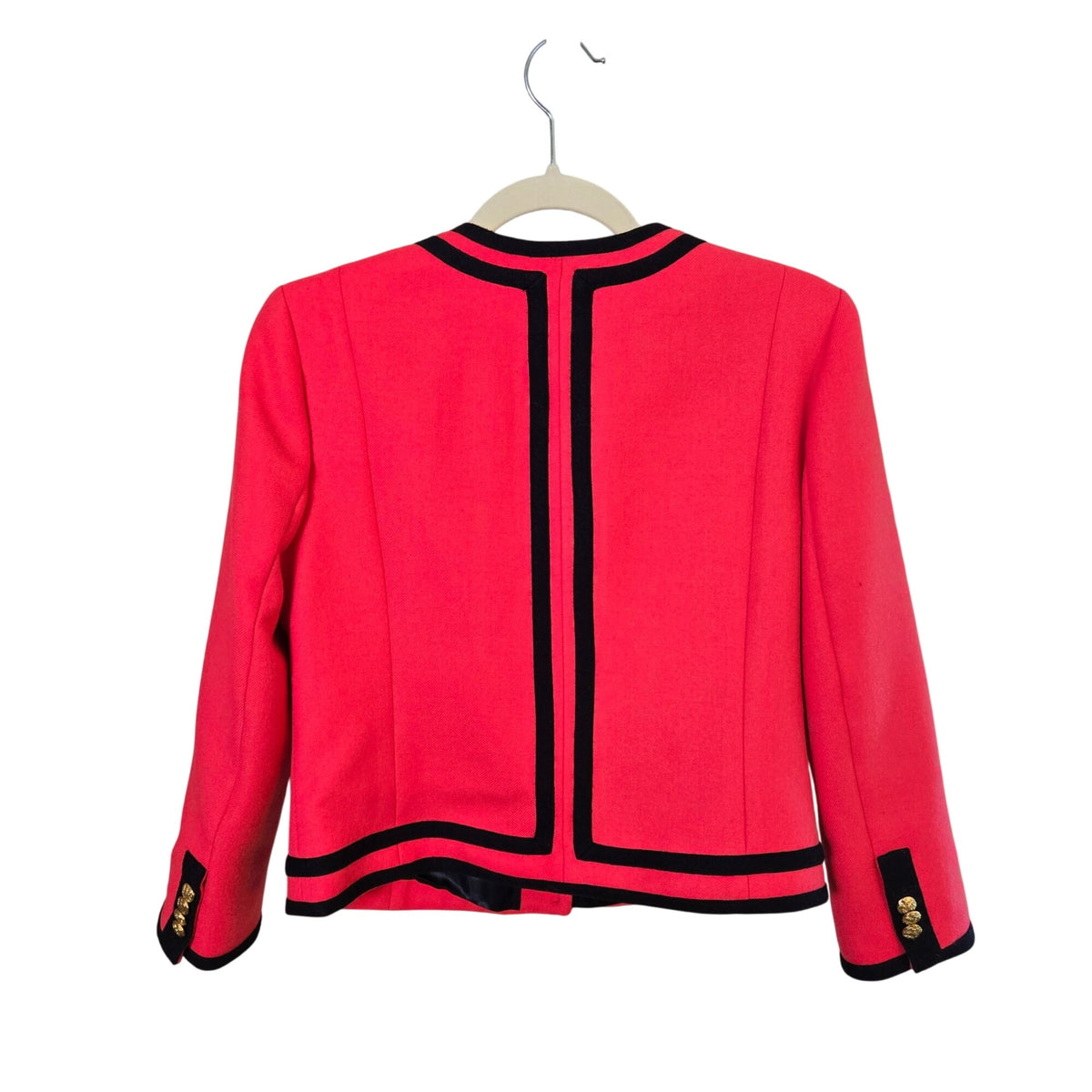 J. Crew 100% Wool 5 Button Blazer Jacket Size 6 Petite