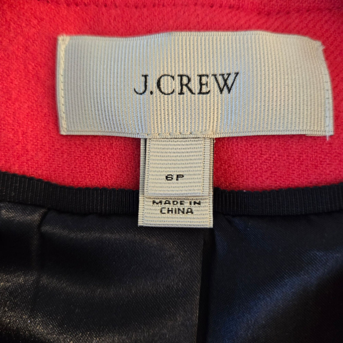 J. Crew 100% Wool 5 Button Blazer Jacket Size 6 Petite