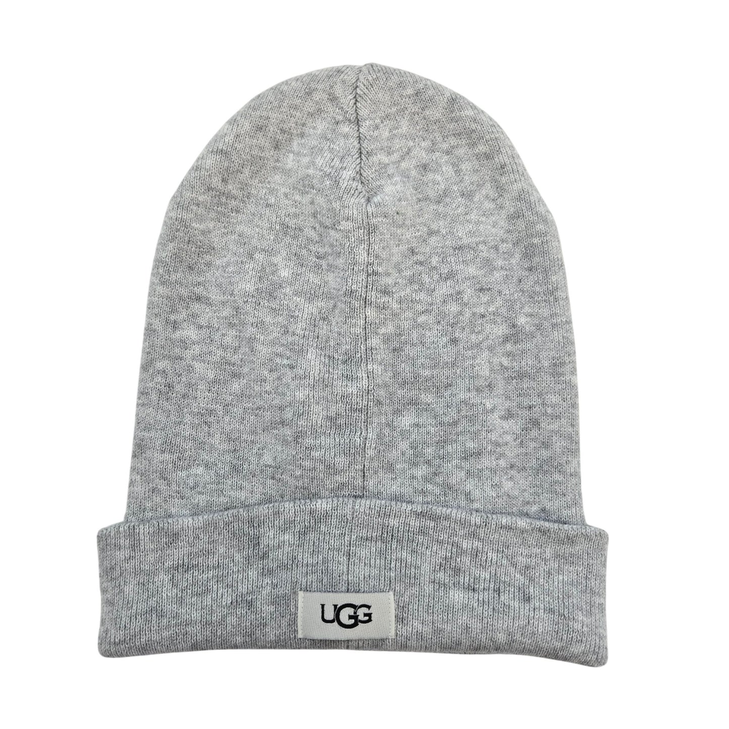 UGG Wool Blend Gray Knit Unisex Beanie Hat