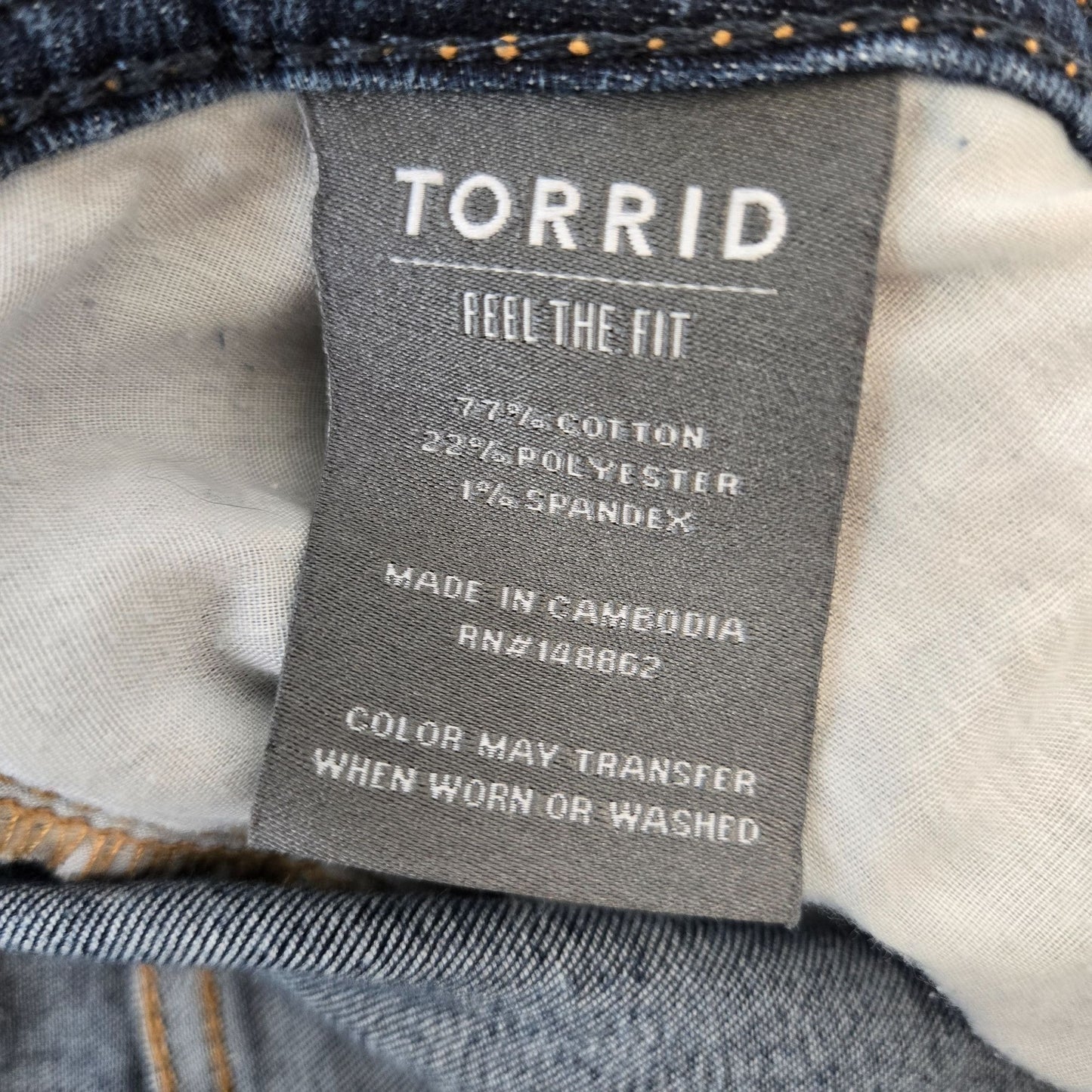 Torrid Luxe Slim Boot Cut Jeans Size 24R