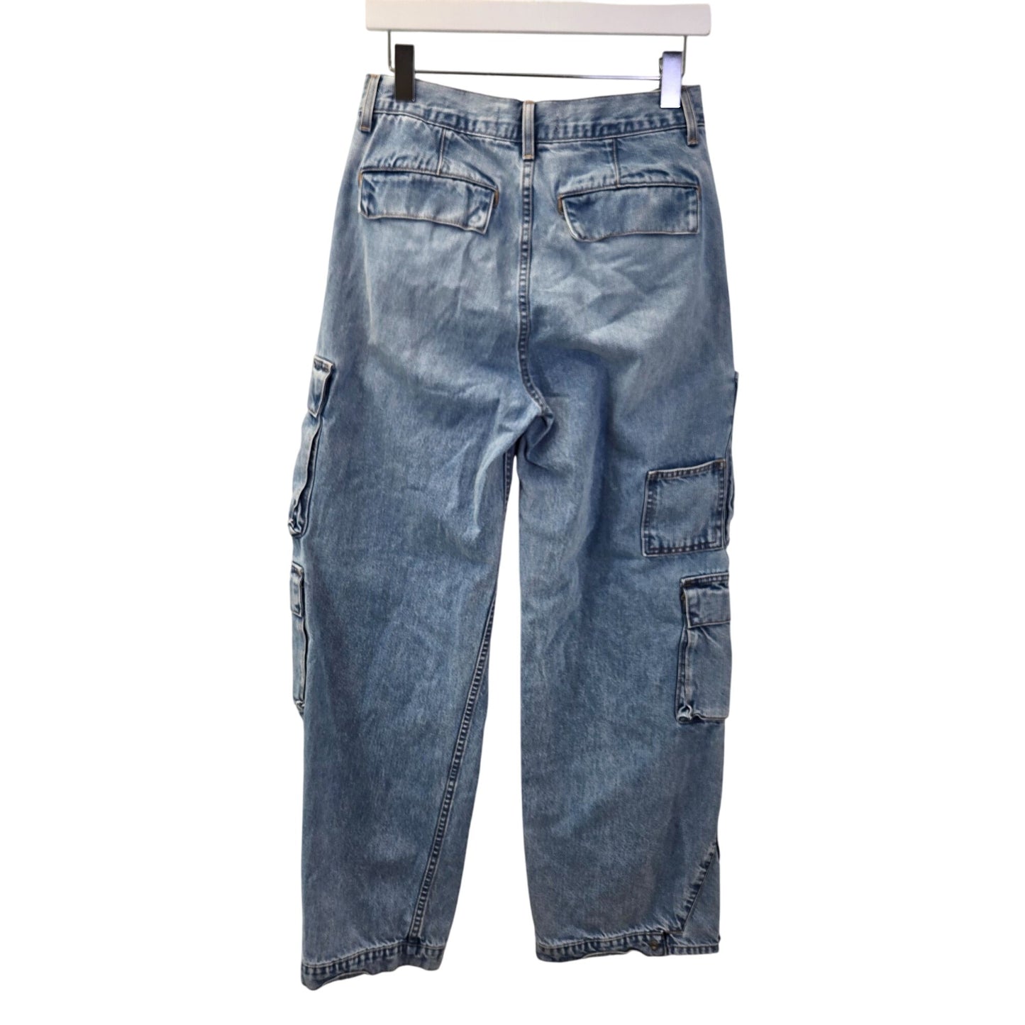 Denim Forum The '90s Millie Hi-rise Cargo Jean Size 27