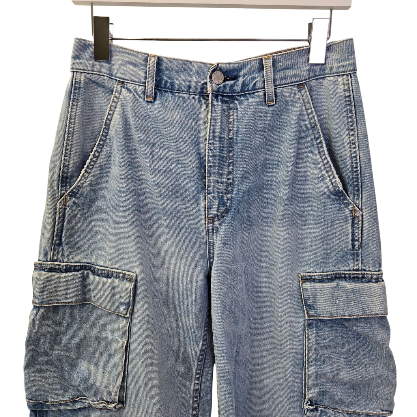 Denim Forum The '90s Millie Hi-rise Cargo Jean Size 27